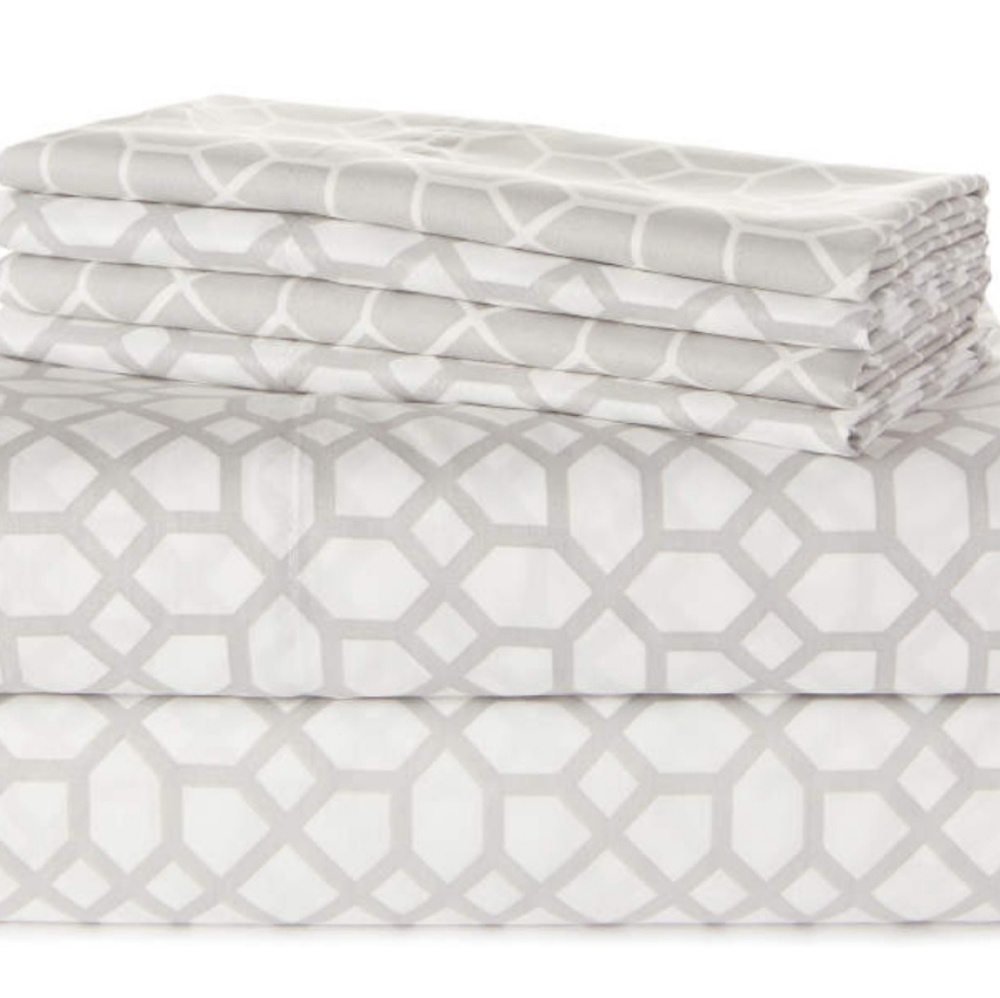 Queen 6 piece sheet set